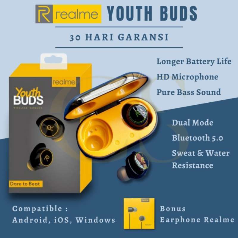 Realme youth buds dare to beat price on sale
