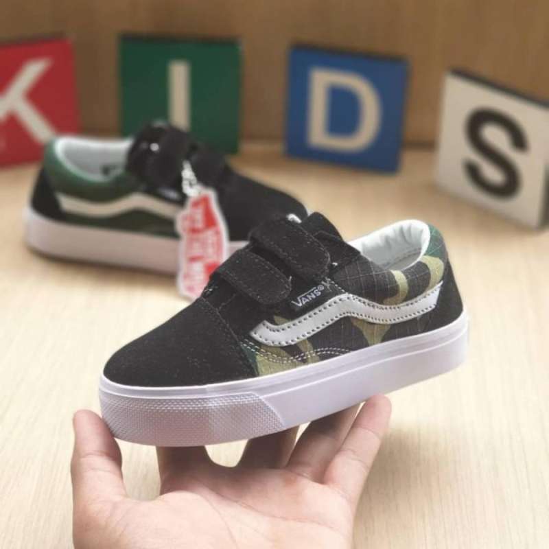 Vans old 2025 school army