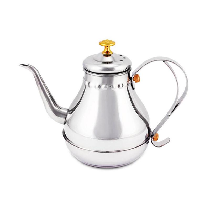 Jual H Ikea Stainless Steel Gooseneck Kettle Luxury European Practical Coffee Tea Pot For Home 1 2 L Online September 2020 Blibli Com