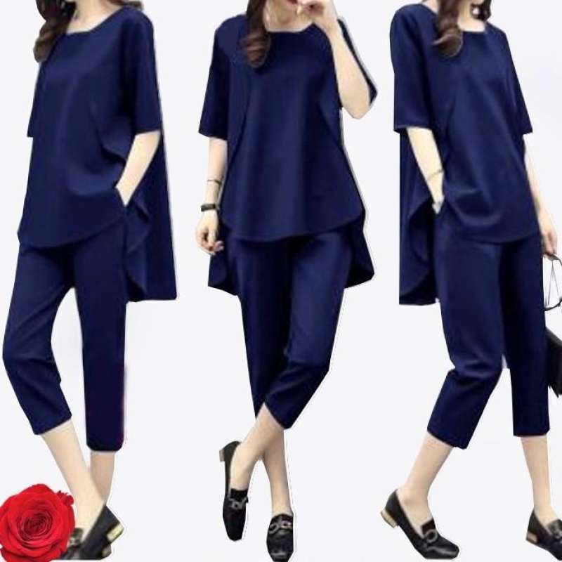 Jual Baju Setelan Wanita Terlaris Baju Casual Basic di Seller