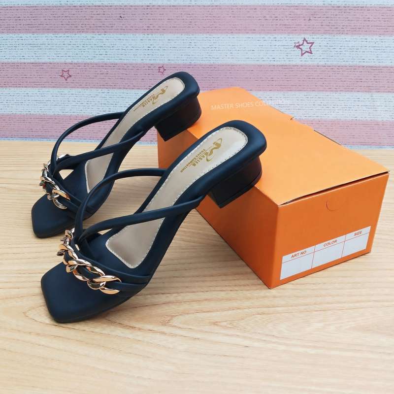 Sandal heels wanita discount