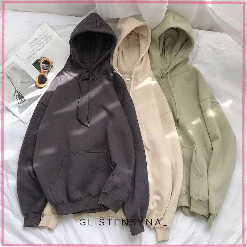 sweater jaket pria wanita Sweater Hoodie Oversize Pria Wanita Big Size Jumbo M.L.XL.XXL Korean Style Sweater Jaket Natural Hoodie Oversize
