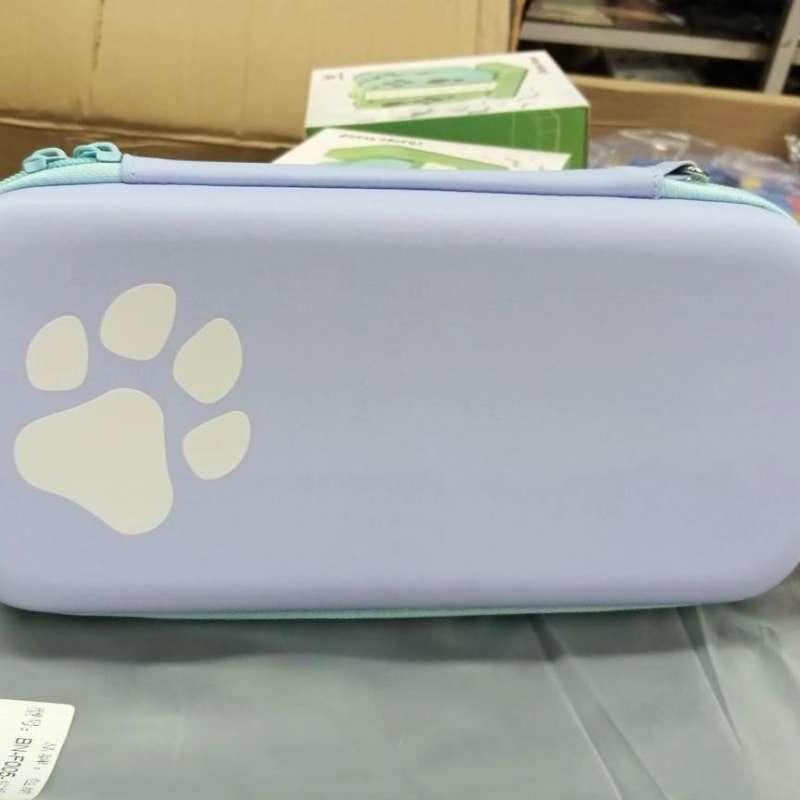 Jual Case Tas Travel Hardcase Nintendo Switch Lite Cat Claw Biru