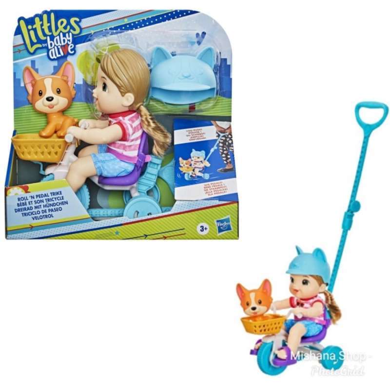 Baby alive triciclo shop de paseo