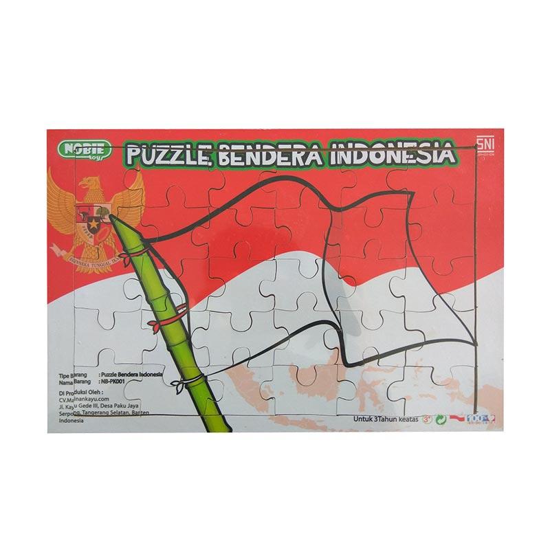 Jual Mainan Kayu Pintar Bendera Indonesia Puzzle Sticker Online September 2020 Blibli Com