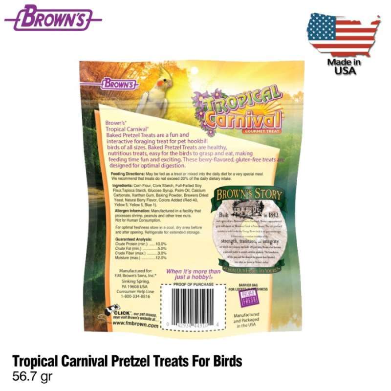 Promo Free Ongkir Tropical Carnival Baked Pretzels Treat By ...