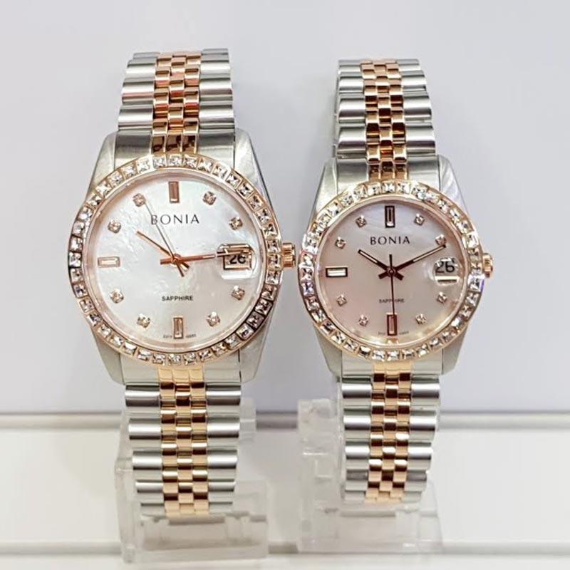 Bonia top couple watch