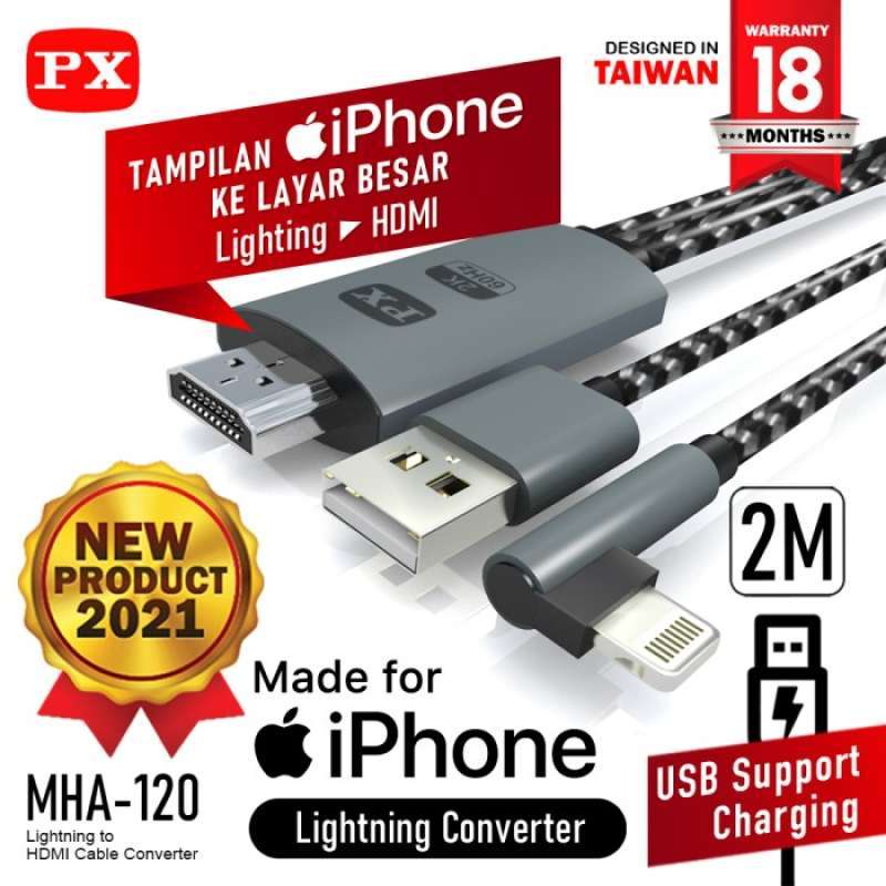 Kabel clearance hdmi iphone