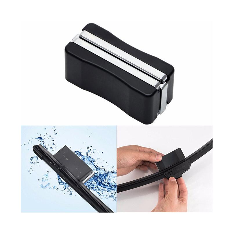 Wiper Cleaning Brush Car Van Wizard Wiper Tool Windshield Wiper Blade Restorer Cleaner Car Blades Repair Tools