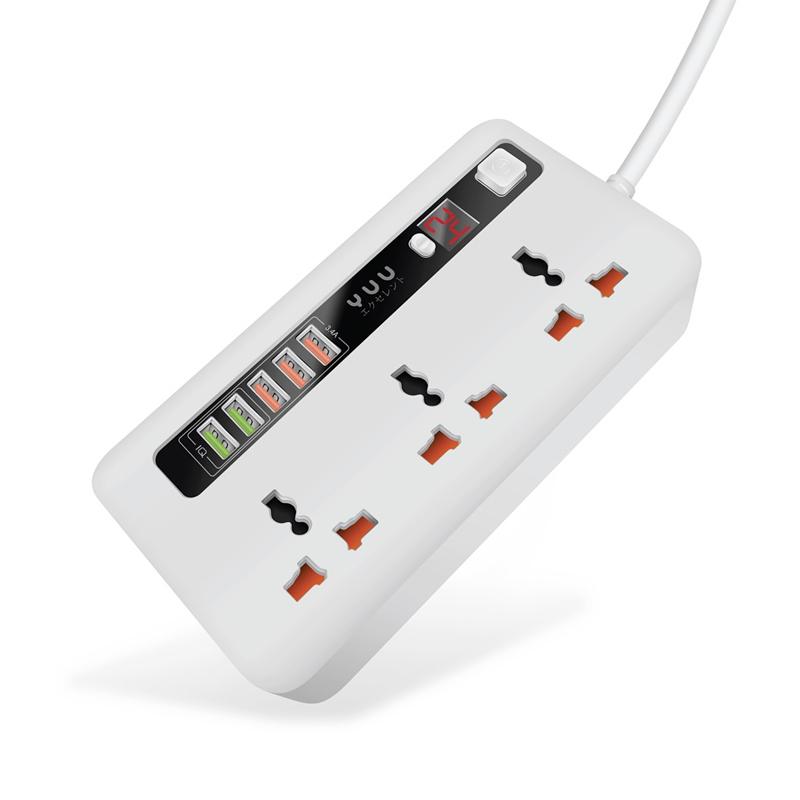 Jual Yuu Yad600ss Power Sockets Charger Adapter With Timer Auto Disconnect 8 Port Murah Desember 2020 Blibli