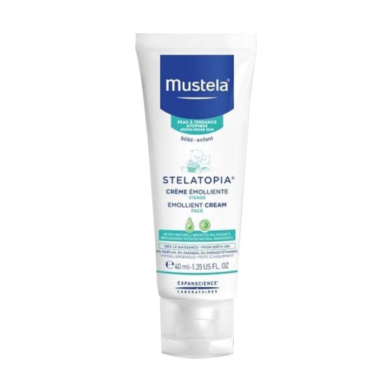 Jual Mustela Stelatopia Emollient Face Cream Untuk Kulit Eczema Atopik 40 Ml Online Oktober 2020 Blibli Com