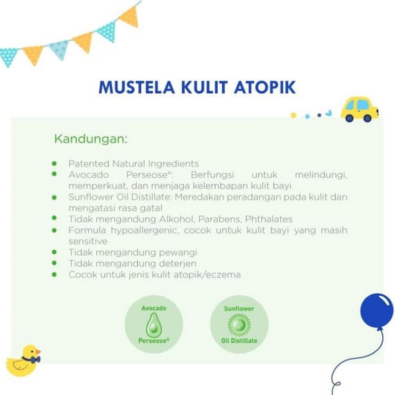 mustela stelatopia emollient face cream 40 ml