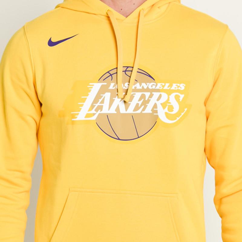 Jual Nike Men Basketball Nba Los Angeles Lakers Logo Pullover Fleece Jaket Basket Pria Cd3239 728 Online Januari 2021 Blibli