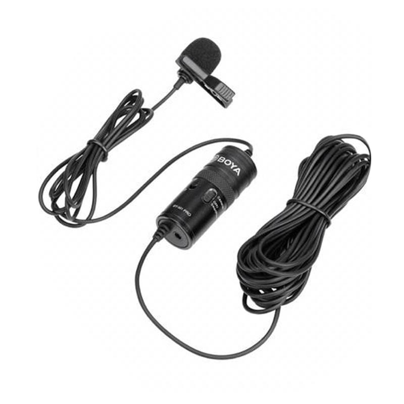 Jual Boya By M1 Pro Universal Lavalier Clip On Mic Microphone Murah Maret 2020 Blibli Com