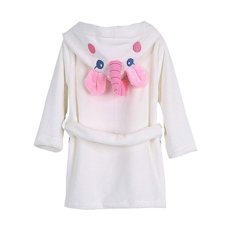Jual Eds Children S Unicorn Flannel Hooded Bathrobe Pajamas 6