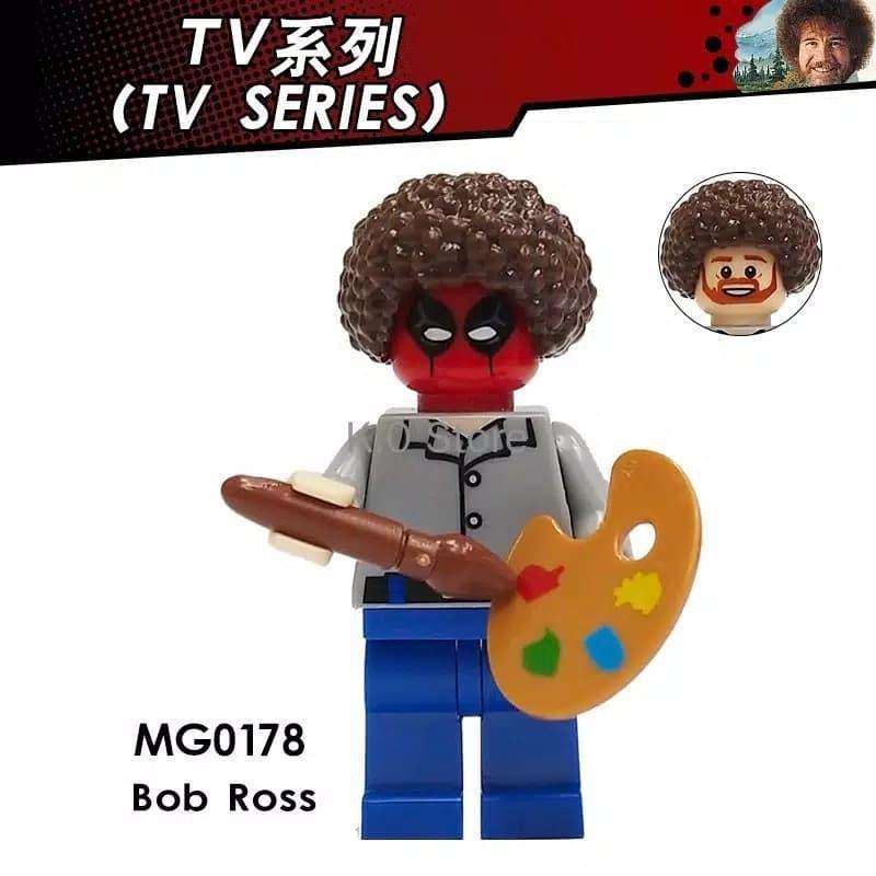 Bob ross minifigure discount