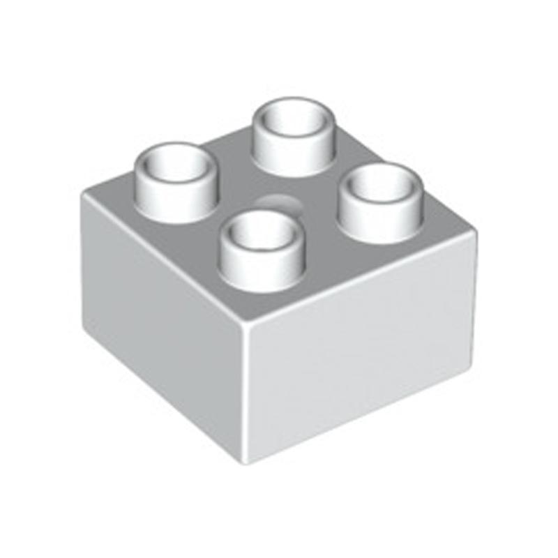 Promo LEGO Parts 302201 Plate 2x2 White Diskon 10% Di Seller Xyz