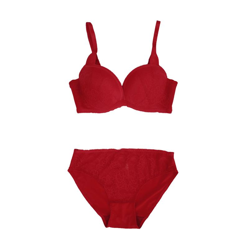 Jual Pierre Cardin Intimate 707 73545b La Mode Lover Bra Set Red Online November 2020 Blibli Com