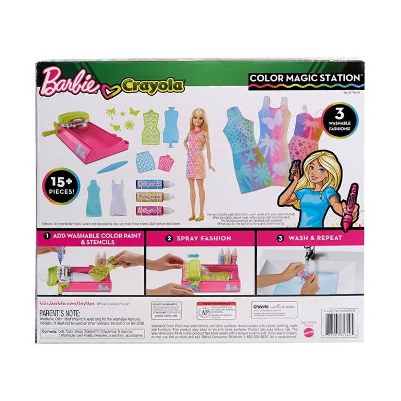 barbie careers art studio playset