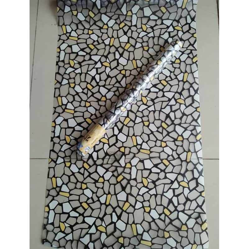 Jual Kyk Sunblast Motif Mozaic Hitam Kaca Wallpaper Stiker