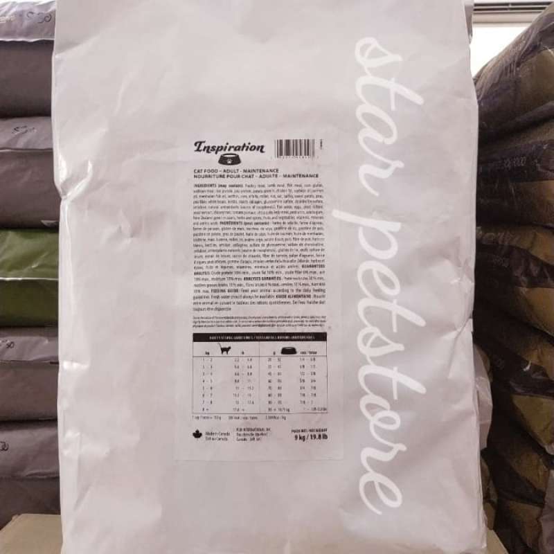 Makanan Kucing murah/Catfood Inspiration Adult Cat Maintenance 9 kg