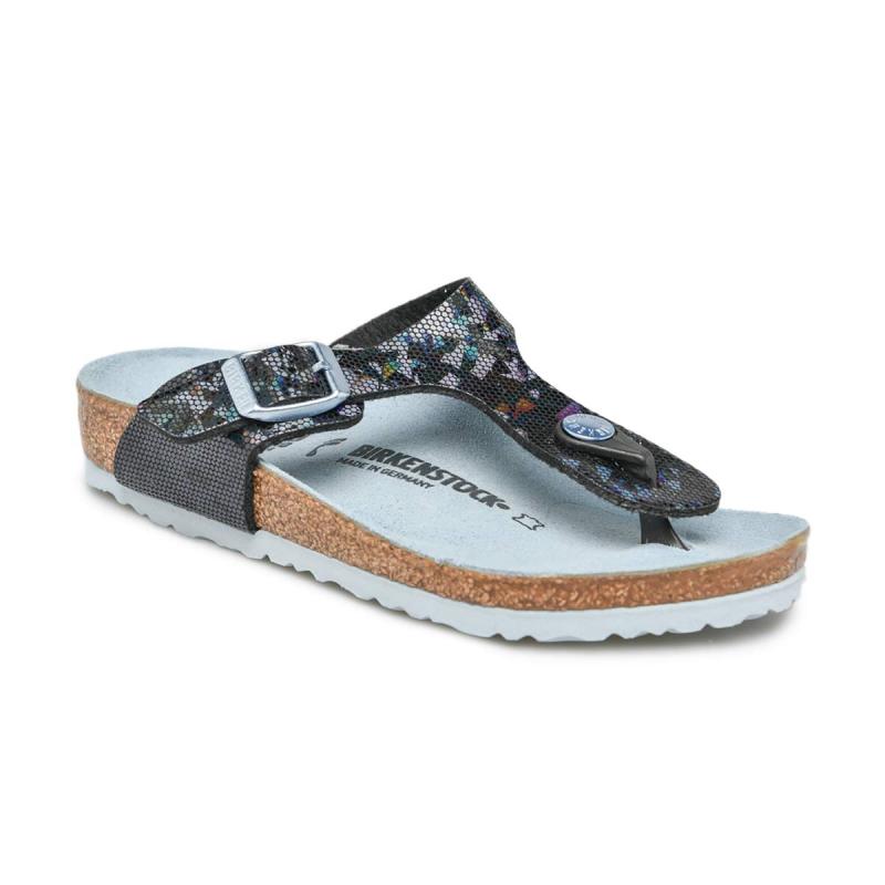 Black hologram birkenstocks on sale
