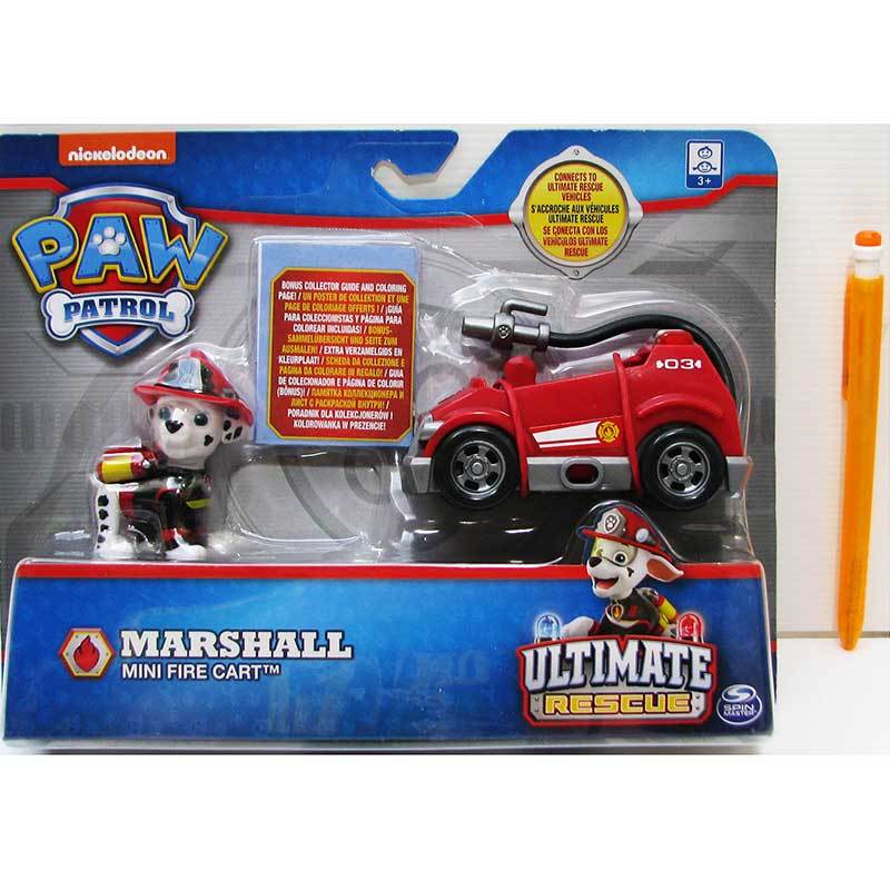 Spin Master Nickelodeon Paw Patrol Marshall Mini Fire Cart Ultimate Rescue Action Figure Terbaru Agustus 2021 Harga Murah Kualitas Terjamin Blibli