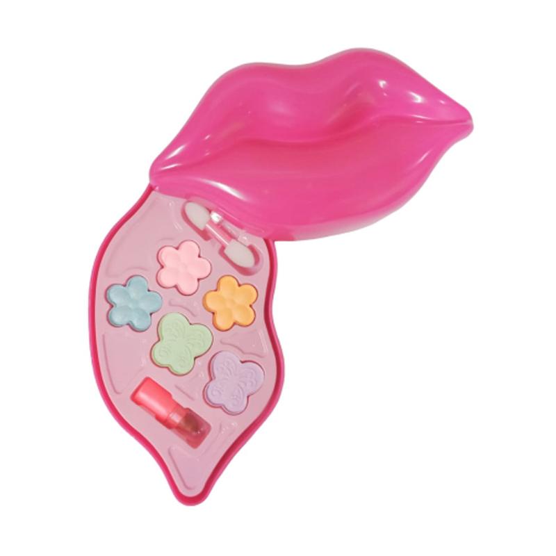 TOYPOP Barbie Make Up Set Mainan Make Up Kosmetik Pink Mainan Anak Perempuan