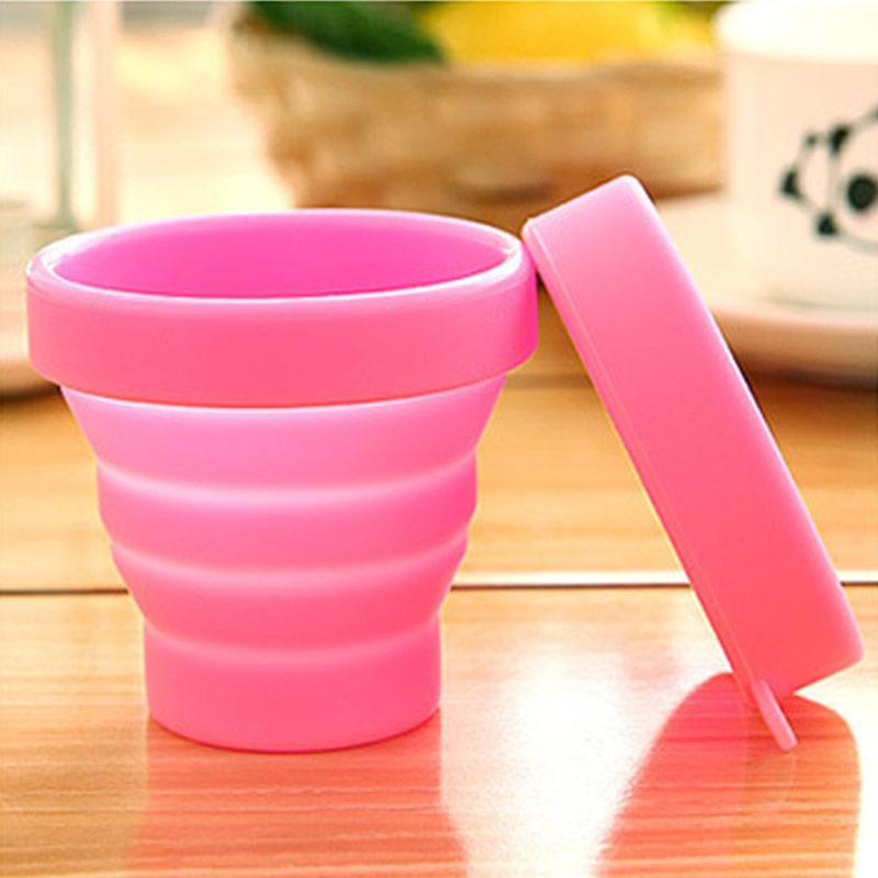 Jual Iit Folding Water Cup Candy Color Portable Silicone Traveling Foldable Cups For Travel Outdoor Camping Drinkware Online Desember 2020 Blibli