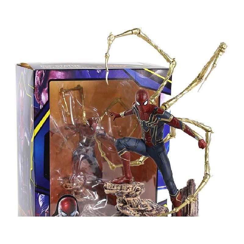 Jual War26 Iron Spiderman Action Figure Pvc Statue Murah Maret
