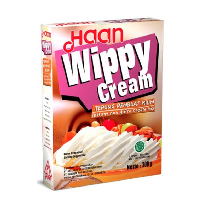 Haan whip cream untu bahan resep cheesecake oreo