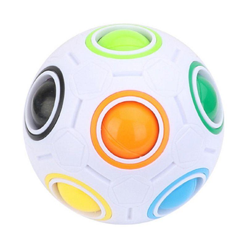 Jual H Ikea Magic Cube Rainbow Ball Football Puzzle For Toy Kids Online September 2020 Blibli Com