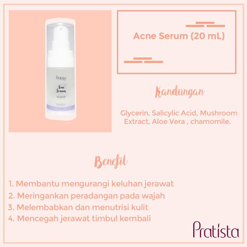 Jual Pratista Acne Care Serum Perawatan Jerawat Wajah 20 Ml Online Desember 2020 Blibli