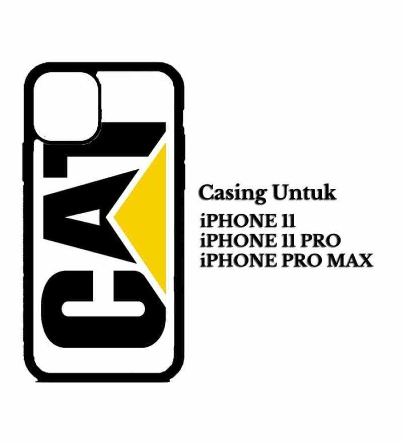 Casing Hardcase Iphone 11 Atau Pro Atau Pro Max Caterpillar Logo Laz Iphone 11