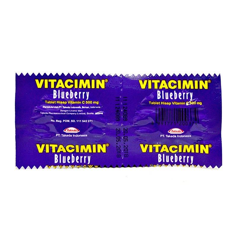 Jual Vitamin C Vitacimin Blueberry Vitamin C 2 Tablet Online November 2020 Blibli Com