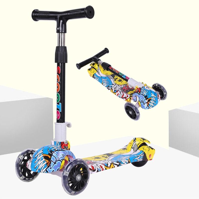 Jual H Ikea 2in1 Folding 3 Wheel Scooter Baby Walker Car With 5 Level Height Adjustment For Children Random Online September 2020 Blibli Com