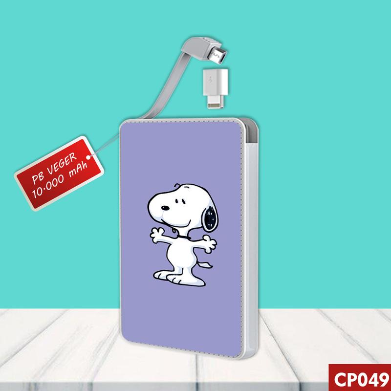 Jual Veger Cp049 Snoopy Custom Cyberprint Powerbank 10 000 Mah Online November Blibli Com
