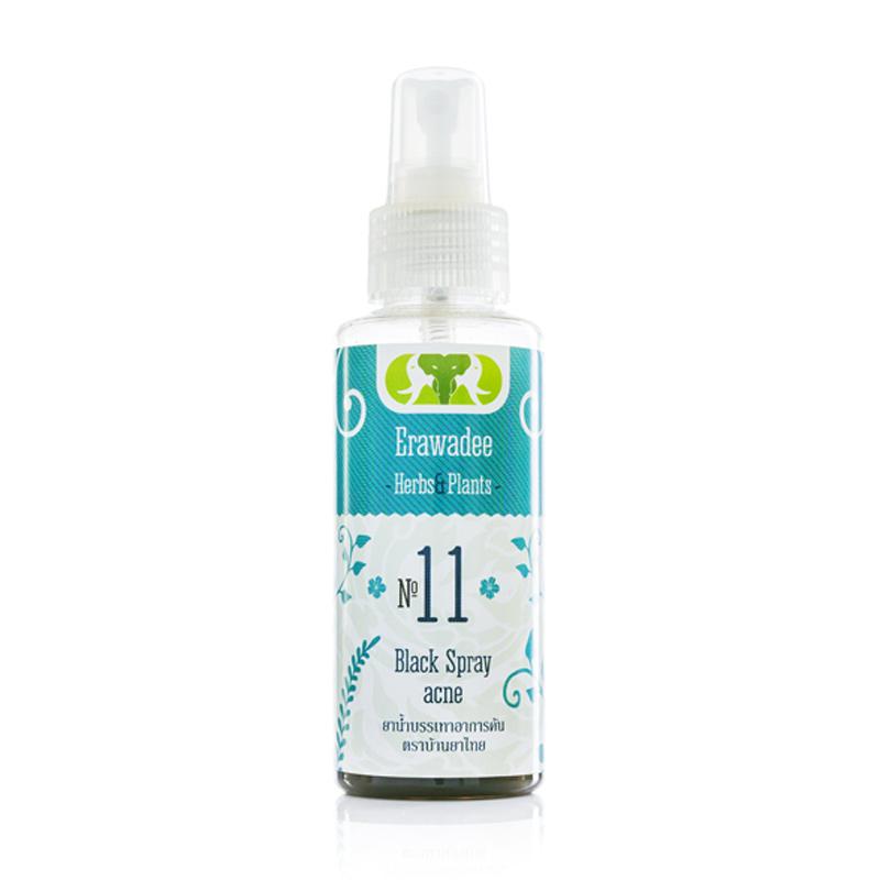 Jual Erawadee No 11 Black Spray Acne Obat Jerawat Komedo Online Desember 2020 Blibli