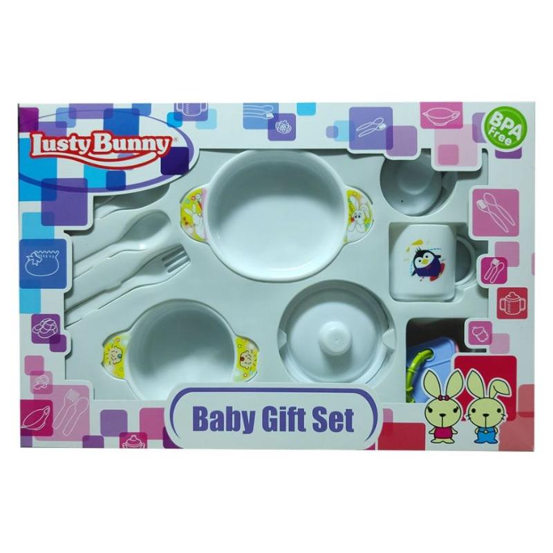 lusty bunny baby gift set