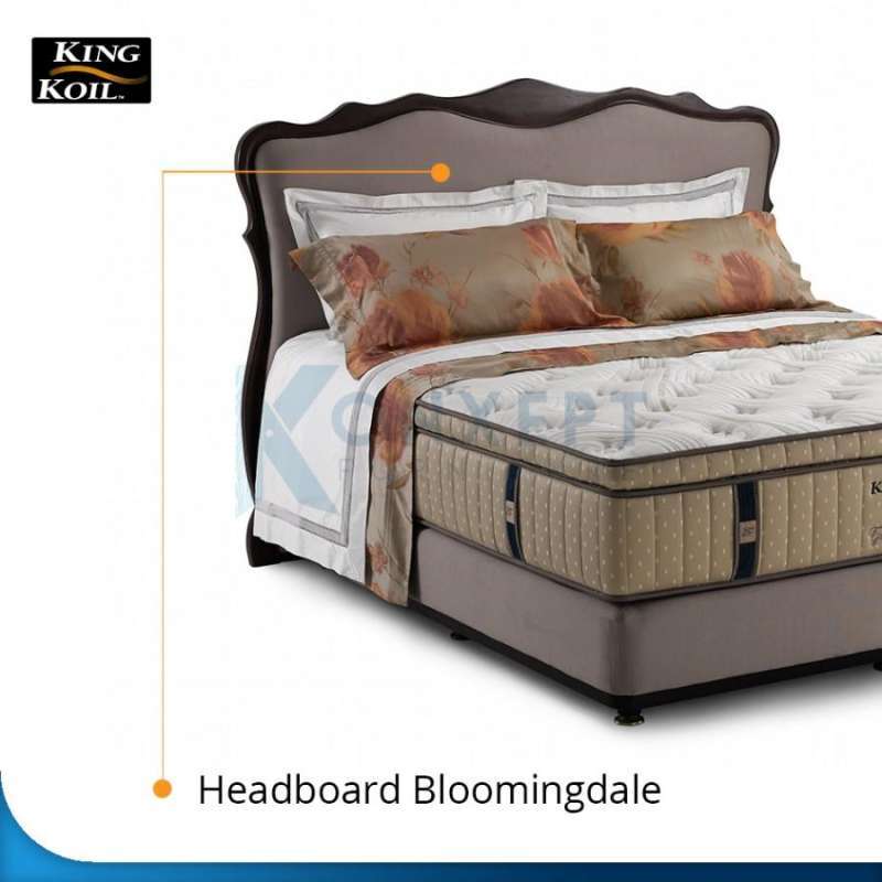 Headboard deals king koil
