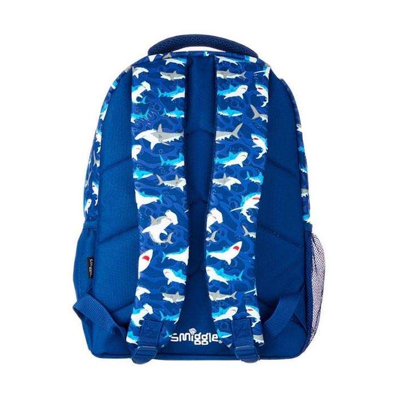 smiggle blue backpack