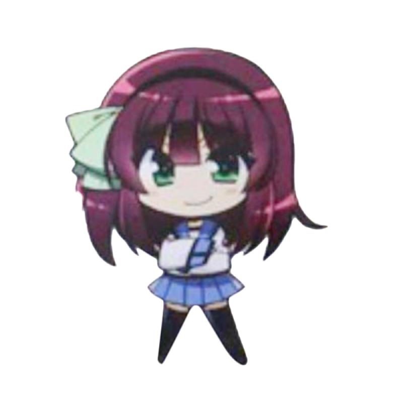 Jual Oem Angel Beats Anime Karakter Yuri Nakamura Sticker Online