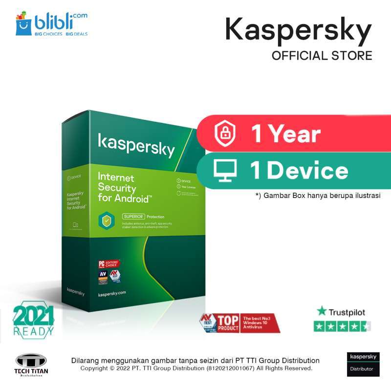 Jual Kaspersky Internet Security Antivirus Software for ...