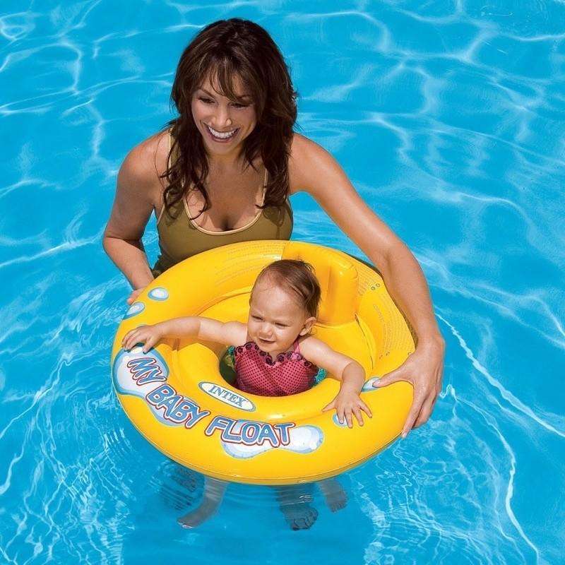 Pelampung Ban Renang Duduk Bayi My Baby Float Intex Swim Ring 59574