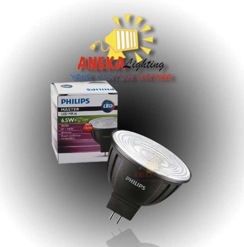 Jual Philips Master Led Mr16 6,5w 2700k / 3000k 12v Dimmable Di