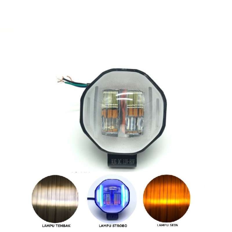 Jual Icc M26 3 In 1 Strobo Sein Lampu Tembak Online Desember 2020 Blibli