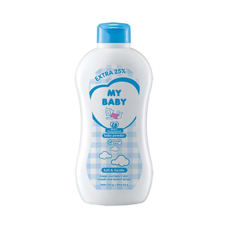 Jual Mybaby Powder Soft Gentle Biru Bedak Bayi 500 G Online Oktober 2020 Blibli Com