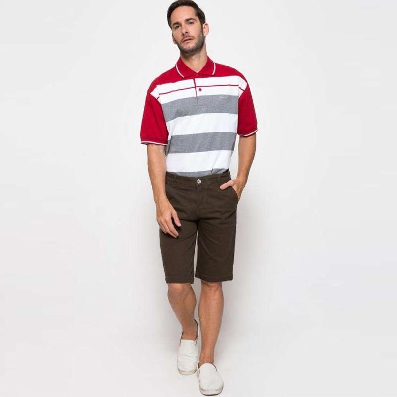 Bermuda Chino De Linho Slim Fit - 5042jcz00002 - Vila Romana
