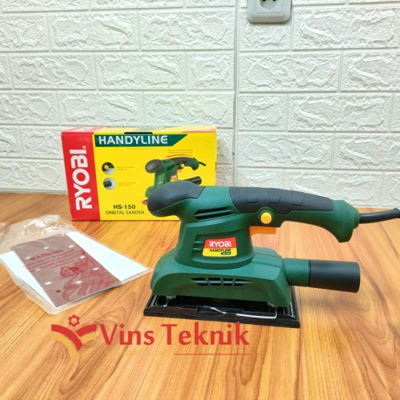 Promo Mesin amplas kotak HS150 RYOBI HS 150 orbital sander Diskon
