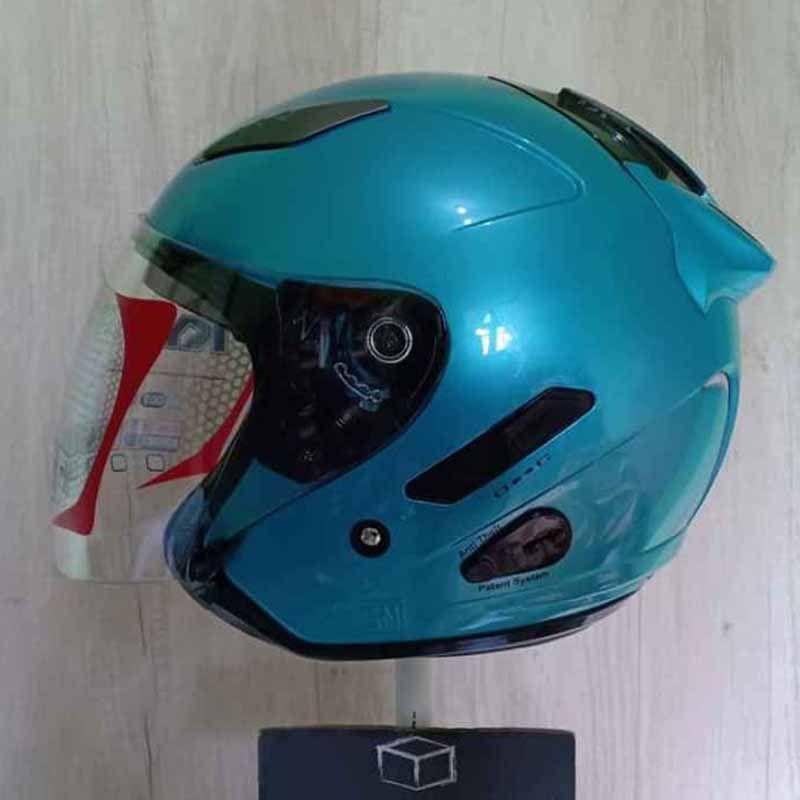 KYT Galaxy Slide Solid Helm Half Face 
